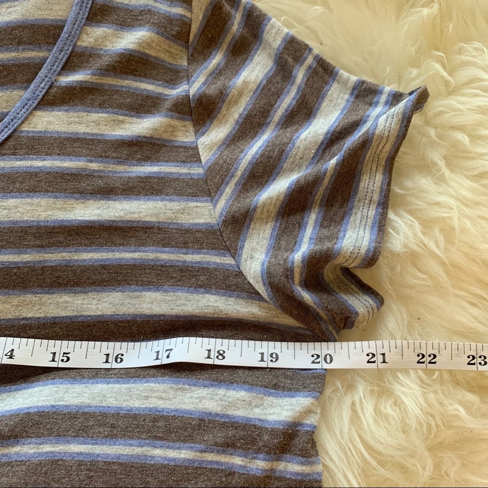 Lula Roe | Soft Striped Tee - Picture 6 of 8